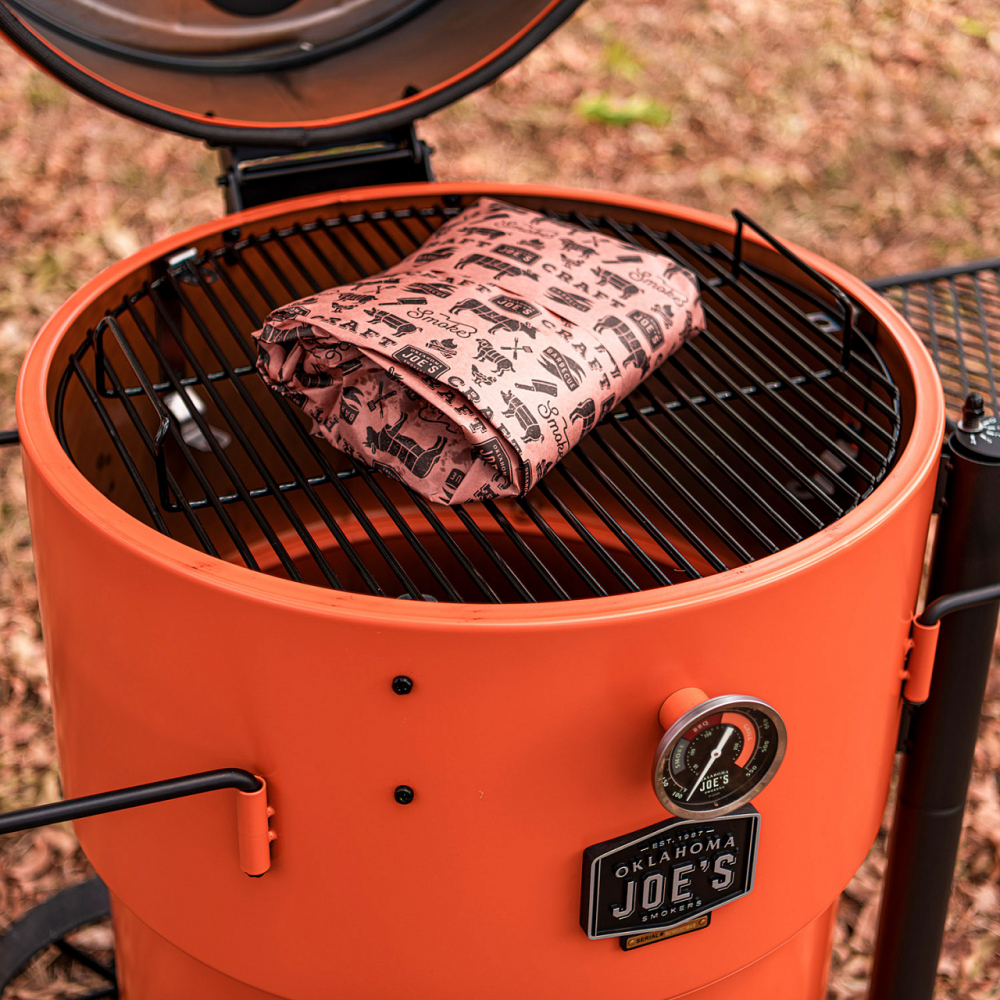 Коптильня Oklahoma Joe's Drum Bronco Pro (оранжевая) Коптильня Oklahoma Joe's Drum Bronco Pro (оранжевая)