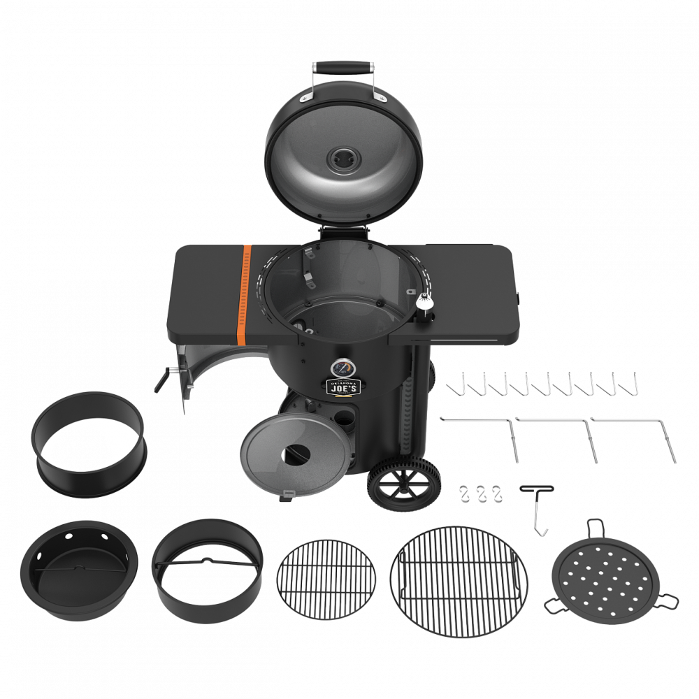 Коптильня Oklahoma Joe's Drum Bronco 2.0 (черная) Коптильня Oklahoma Joe's Drum Bronco 2.0 (черная)